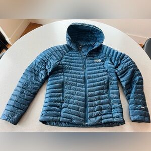 Mountain Hardwear Teal Ghost Whisperer Puffer Jacket